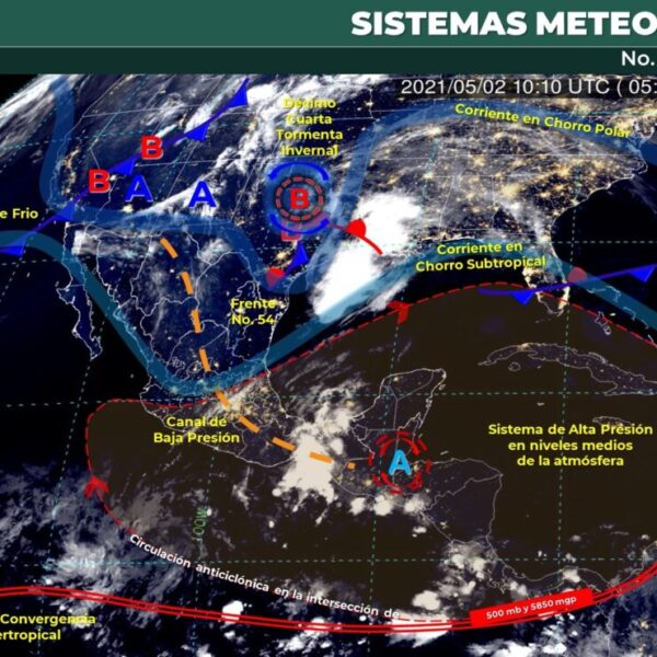 Pronóstico del clima para hoy domingo 2 de mayo en Quintana Roo.