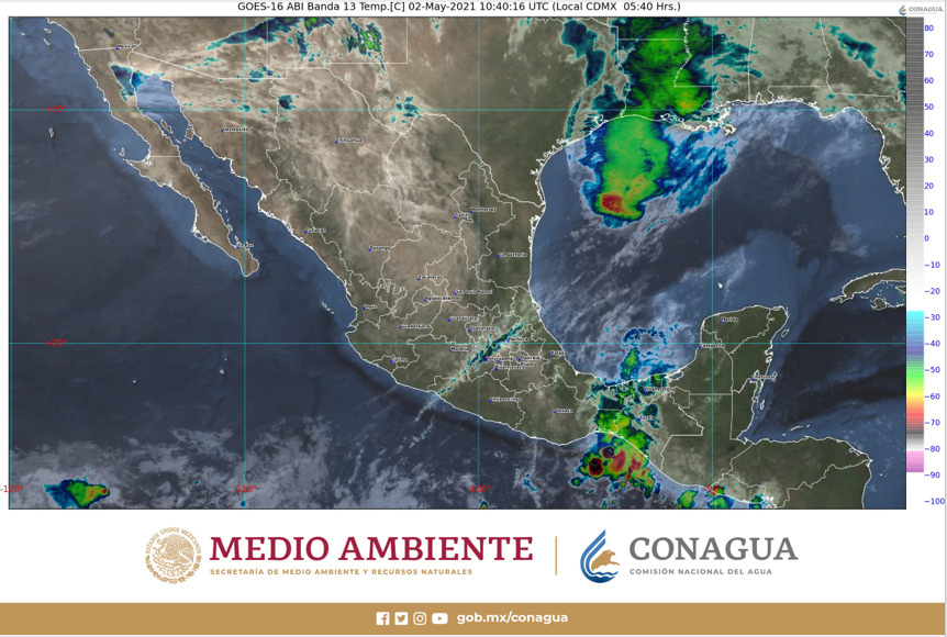 Pronóstico del clima para hoy domingo 2 de mayo en Quintana Roo; continuarán las altas temperaturas y sin probabilidad de lluvias.
