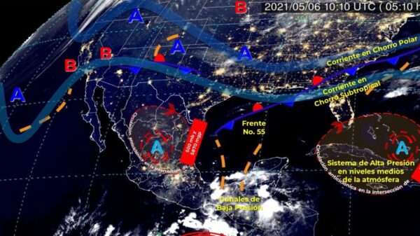Pronóstico del clima para hoy jueves 6 de mayo en Quintana Roo.