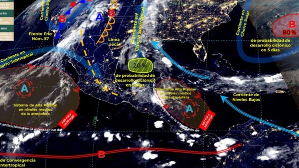 Pronóstico del clima para hoy viernes 21 de mayo en Quintana Roo.