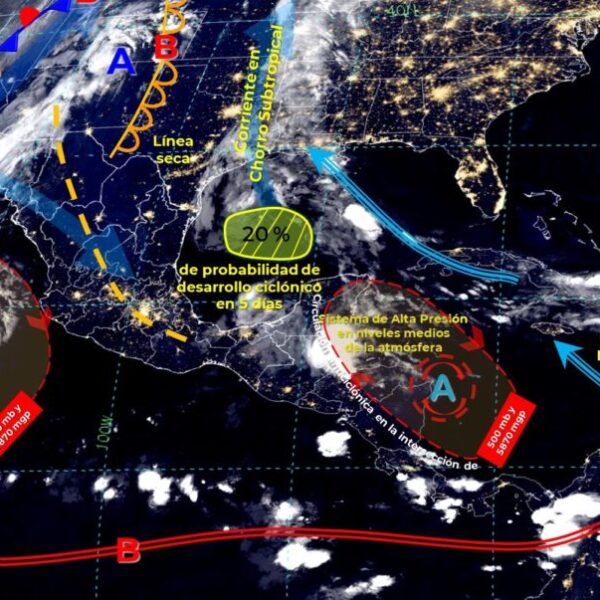 Pronóstico del clima para hoy viernes 21 de mayo en Quintana Roo.