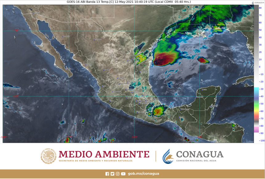 Pronóstico del clima para hoy miércoles 12 de mayo en Quintana Roo; continuarán las altas temperaturas y sin probabilidades de lluvias.