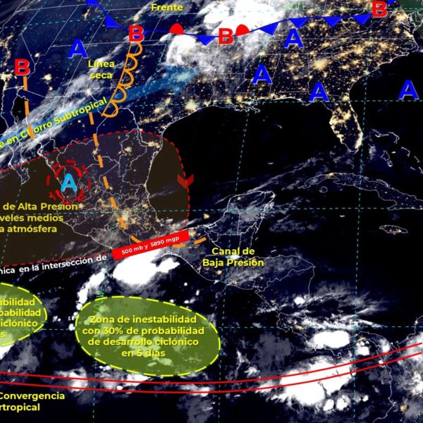 Pronóstico del clima para hoy jueves 27 de mayo en Quintana Roo.