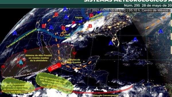 Quintana Roo: Pronóstico del clima para hoy viernes 28 de mayo.