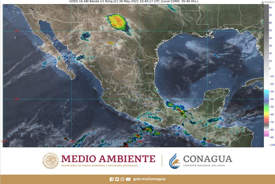 Pronóstico del clima para hoy domingo 30 de mayo en Quintana Roo; continuarán las altas temperaturas en la entidad.
