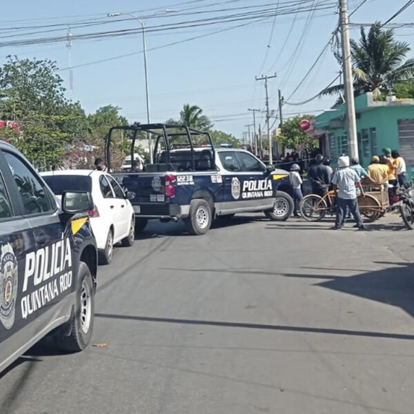 Tras persecución, ejecutan a balazos a un hombre en Chetumal