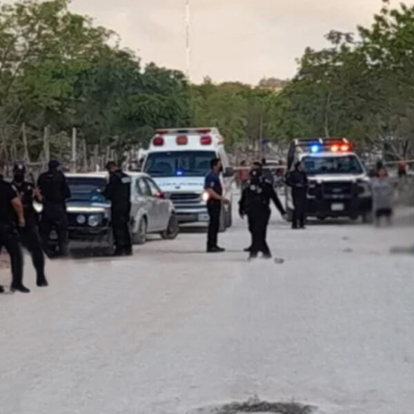 Cancún: Ejecutan a hombre en la región 247 y lesionan a mujer