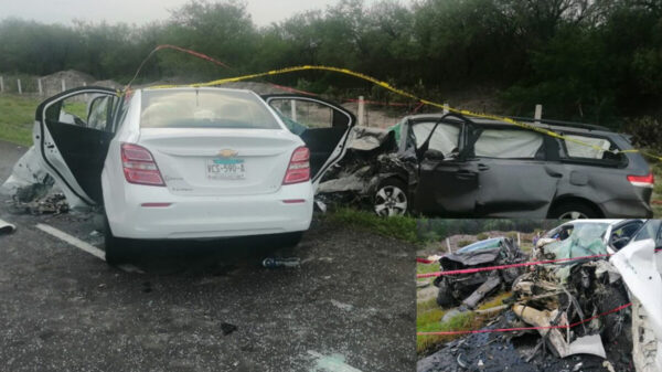 Tras fatal choque mueren 9 personas, en San Luis Potosí