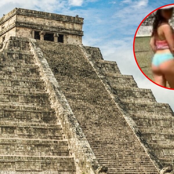 Joven es criticada por desnudarse en calles de Mérida y en Chichén Itzá sin ser sancionada