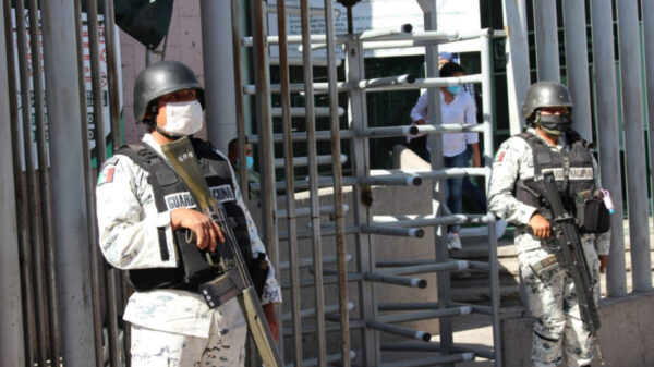 Brinda protección la Guardia Nacional a 57 candidatos en el proceso electoral