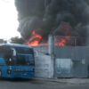 Arde autobús en zona del Crucero, presumen ataque