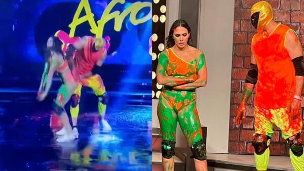 Macky acusa de acoso a Tinieblas Jr. por nalgada en vivo