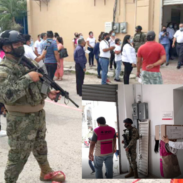 Boletas electorales llegan a Quintana Roo