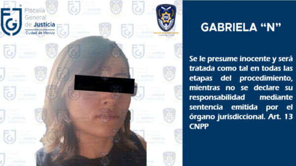 Mujer es detenida tras estar involucrada en secuestro de su esposo