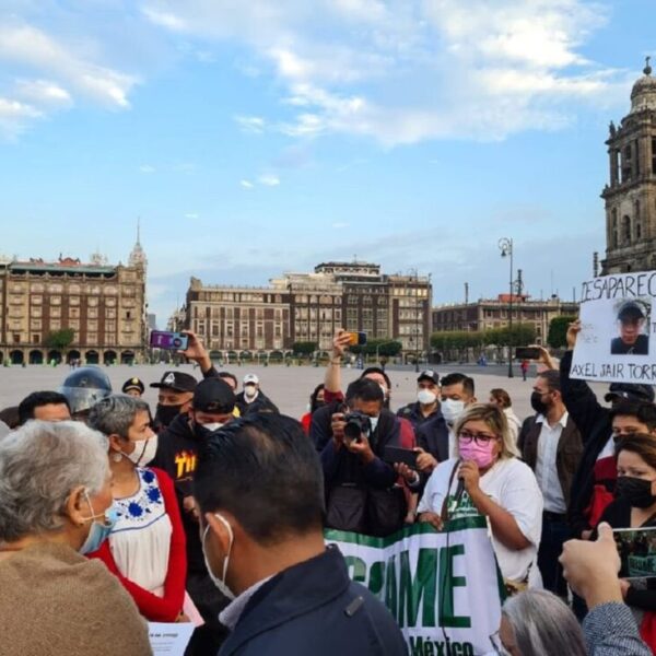 Atiende Olga Sánchez Cordero a madres de desaparecidos