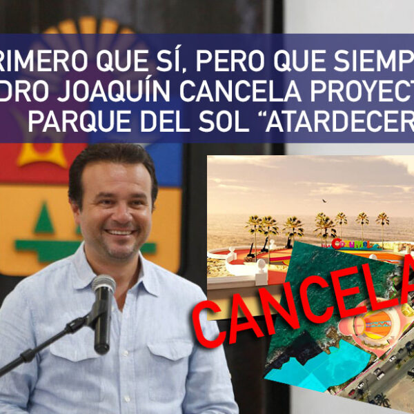 Desapareció Pedro Joaquín 5 mdp destinados para el parque ‘Atardecer Maya’.