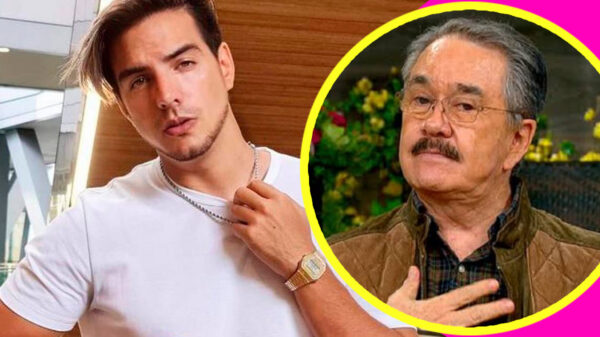 Pedro Sola coquetea a Vadhir Derbez durante entrevista ¡En vivo!