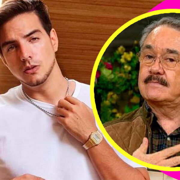 Pedro Sola coquetea a Vadhir Derbez durante entrevista ¡En vivo!