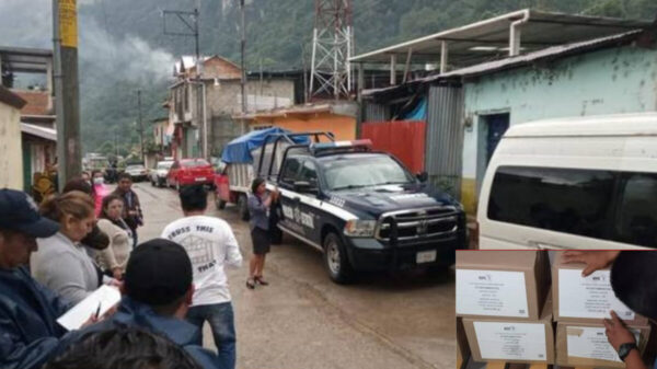 Sujetos armados roban boletas electorales, en Chiapas