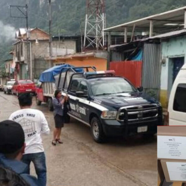Sujetos armados roban boletas electorales, en Chiapas