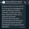 Amenaza SEQ con disolver vía de comunicación con la prensa