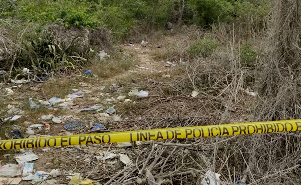 Joven encuentra el cuerpo de un hombre colgado en un área verde de Umán