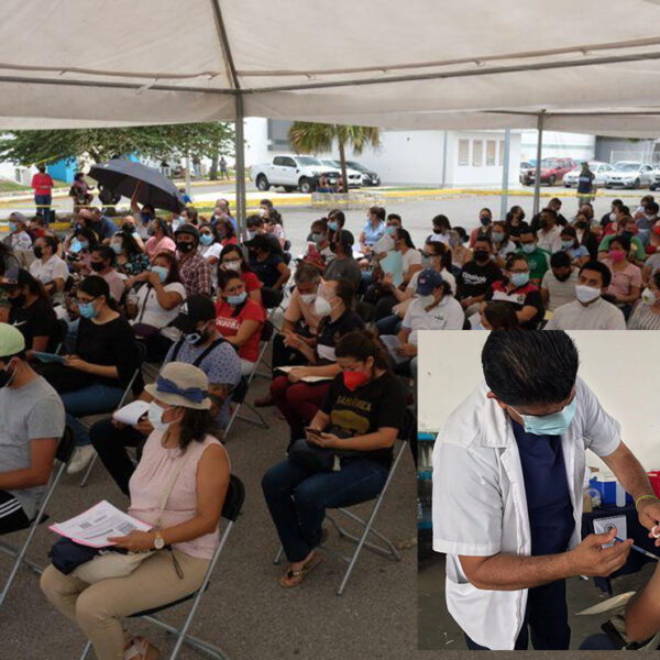 Inicia IMSS Quintana Roo aplicación de vacuna contra covid-19 a docentes