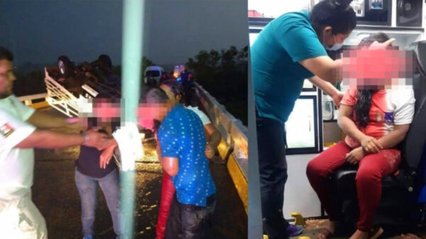 Un muerto y 10 heridos tras volcadura de autobús con simpatizantes del PES