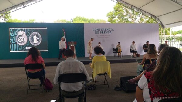 Encabezó el presidente López Obrador reunión de seguridad en Chetumal.