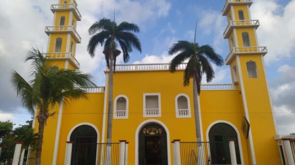 Vandalizan la iglesia Corpus Christi en Cozumel.