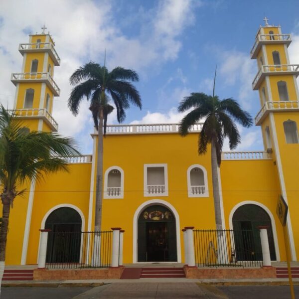 Vandalizan la iglesia Corpus Christi en Cozumel.