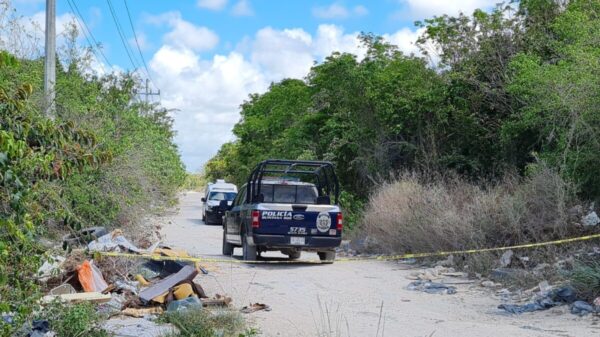 Cancún: Hallan cadáver ensabanado en la colonia la Unión (VIDEO).