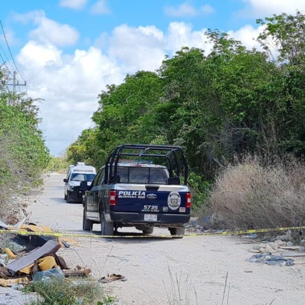 Cancún: Hallan cadáver ensabanado en la colonia la Unión (VIDEO).