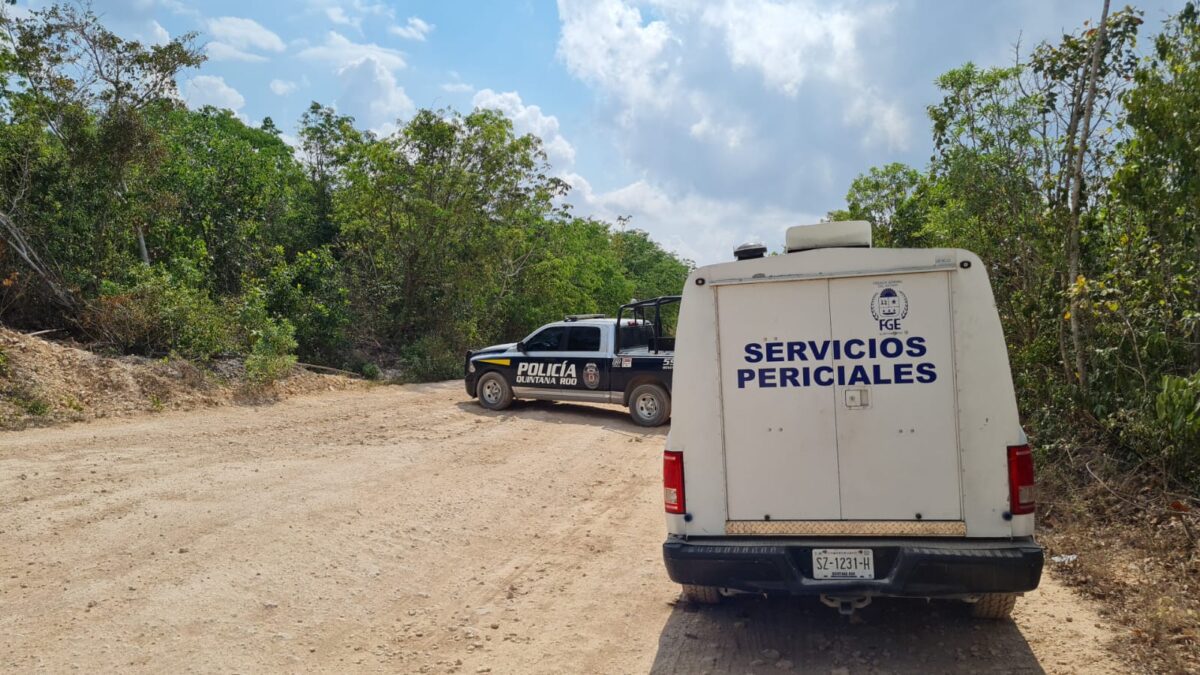 Cancún: Atienden reporte de incendio y hallan restos humanos; los hechos se registraron en la parte de atrás de la colonia México.