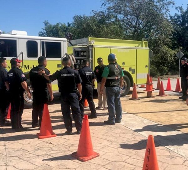 Rechazan ambientalistas estación de bomberos en el centro de Puerto Morelos.