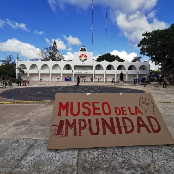 Víctimas de represiones en Cancún realizan el ‘Museo de la Impunidad.