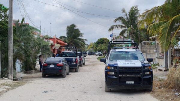 Dos baleados en la Supermanzana 245 de Cancún; uno murió en el lugar.