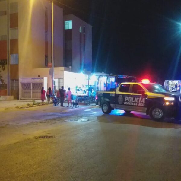 Cancún: Balean a una mujer en un departamento de Paraíso Maya.