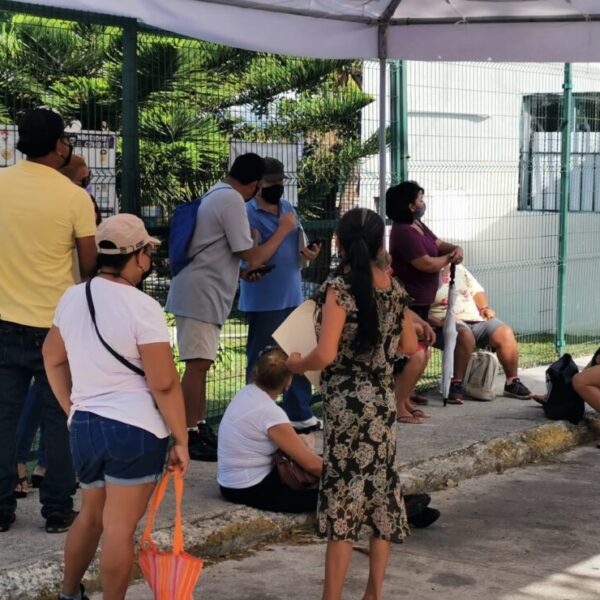 Dio inicio la segunda jornada de vacunación anticovid en Cancún; son seis los módulos preparados para llevar a cabo la inmunización a partir de 50 años.