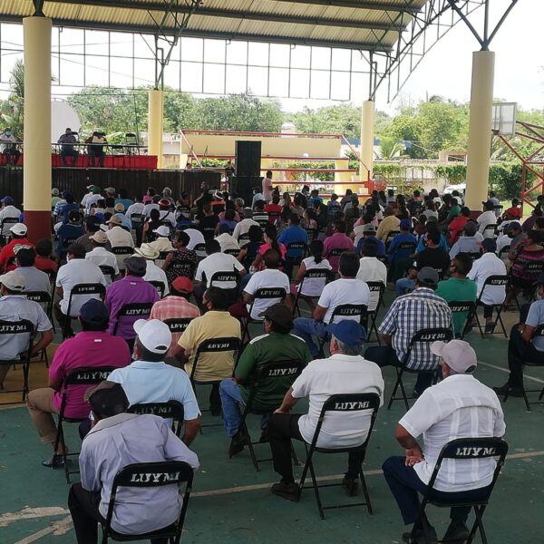 Donan predio para un Banco del Bienestar en Kantunilkín.