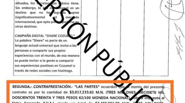 En plena pandemia gasta Pedro Joaquín 3.5 mdp en supuesta promoción turística.