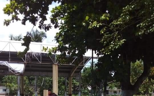 Acciones preventivas contra huracanes en la comunidad de San Pedro.