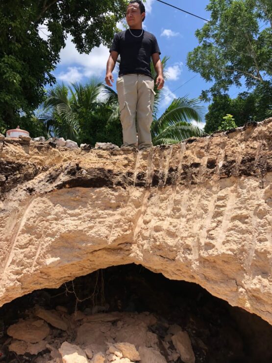 Reparan socavón en calle Emiliano Zapata de Kantunilkín; es un paso obligado para dirigirse hacia la isla de Holbox.