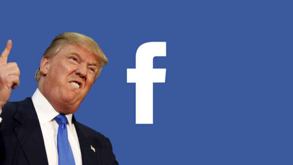 Suspende Facebook definitivamente la cuenta de Donald Trump.