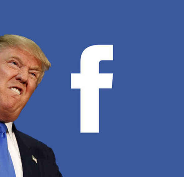 Suspende Facebook definitivamente la cuenta de Donald Trump.