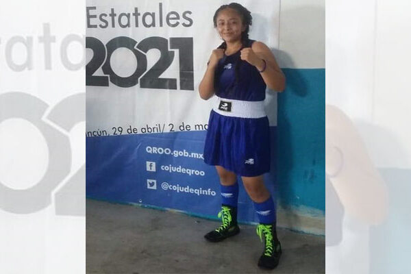 Boxeadoras mayas ponen el alto al municipio de Lázaro Cárdenas.