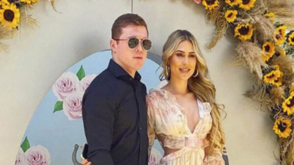 “Canelo” Álvarez y Fernanda Gómez se casan