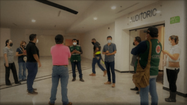 Supervisan autoridades 67 refugios anticiclónicos en Cancún.