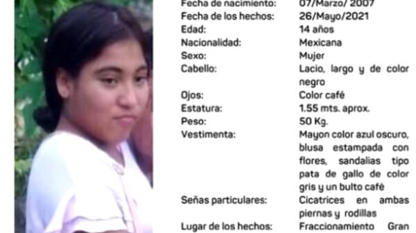 Alerta Amber Yucatán: Buscan a adolescente extraviada de 14 años en Kanasín