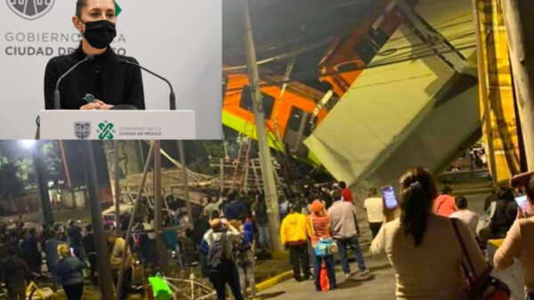 Asegura Sheinbaum que no va deja desamparado a víctimas de colapso